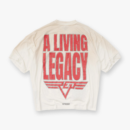 Polera Represent Reversible Living Legacy Tour Flat White