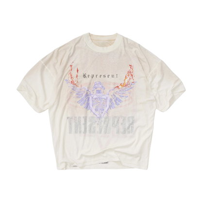 Polera Represent Reversible Living Legacy Tour Flat White