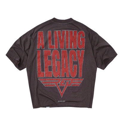 Polera Represent Reversible Living Legacy Tour Fade Grey