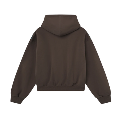 Poleron Scuffers Flag Brown Zipper