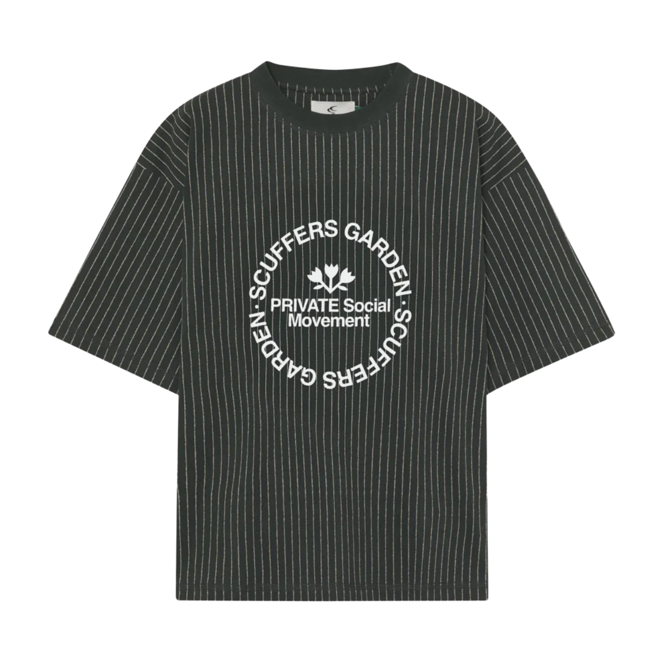 Polera Scuffers Pinstripe Green