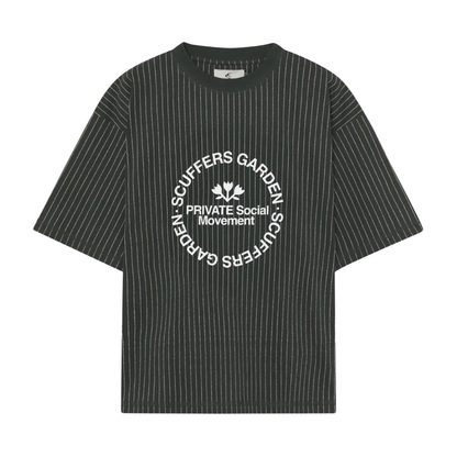 Polera Scuffers Pinstripe Green