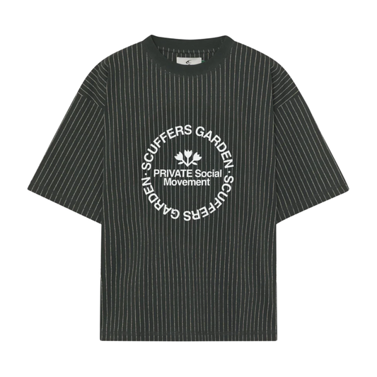 Polera Scuffers Pinstripe Green