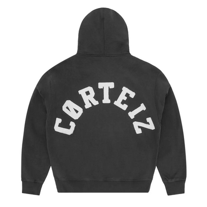 Poleron Corteiz Colly Arch Zip Black