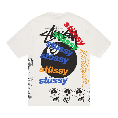 Polera Stussy Test Strike Pigment Dyed Natural