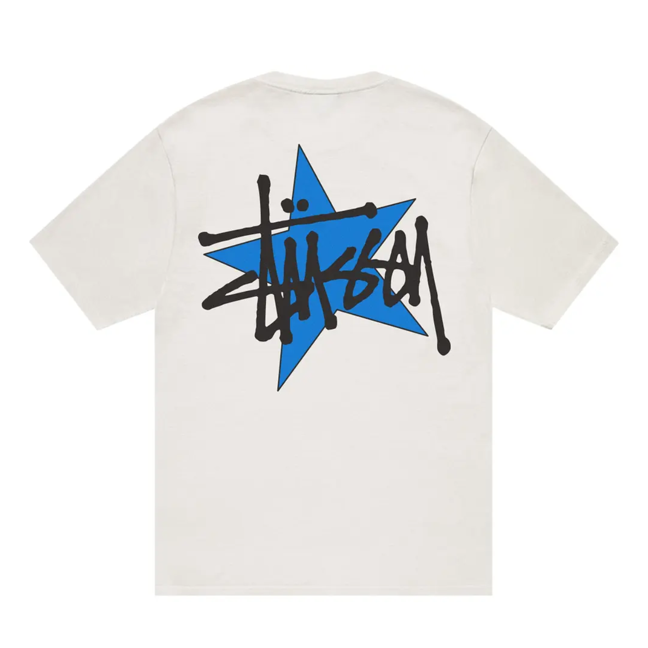 Polera Stussy Star Pig Dyed Natural