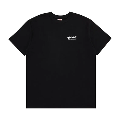 Polera Supreme x Thrasher Cross Black