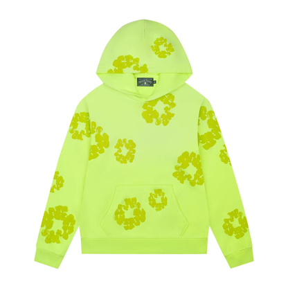 Poleron Denim Tears Mono Cotton Wreath Neon