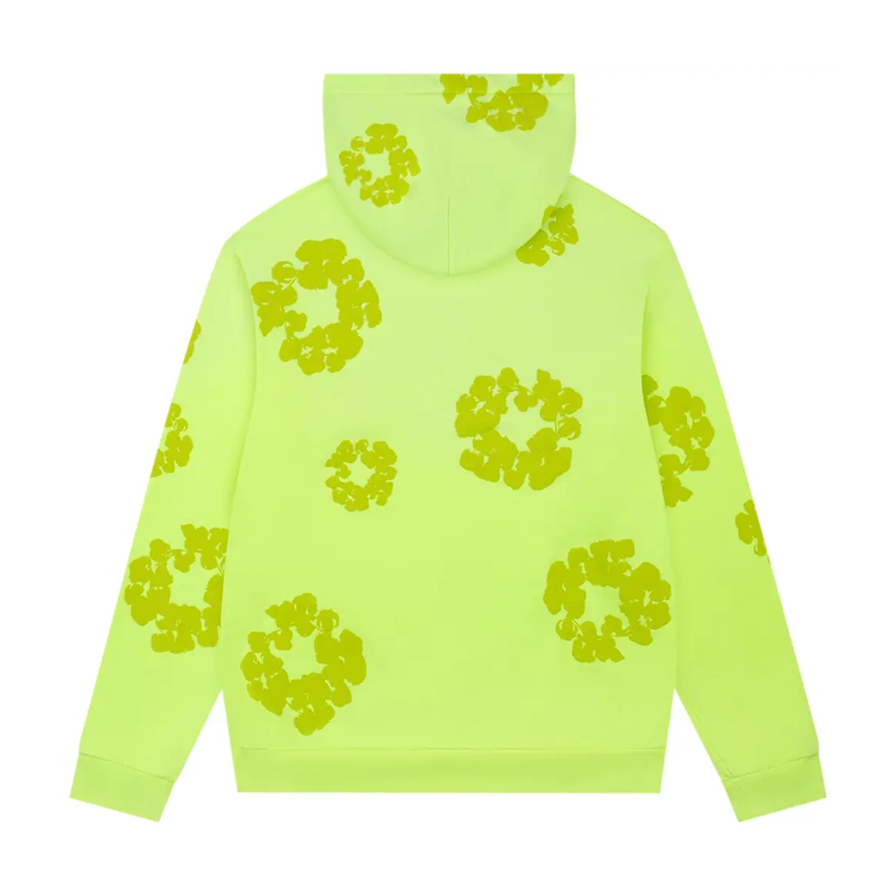 Poleron Denim Tears Mono Cotton Wreath Neon