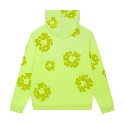 Poleron Denim Tears Mono Cotton Wreath Neon