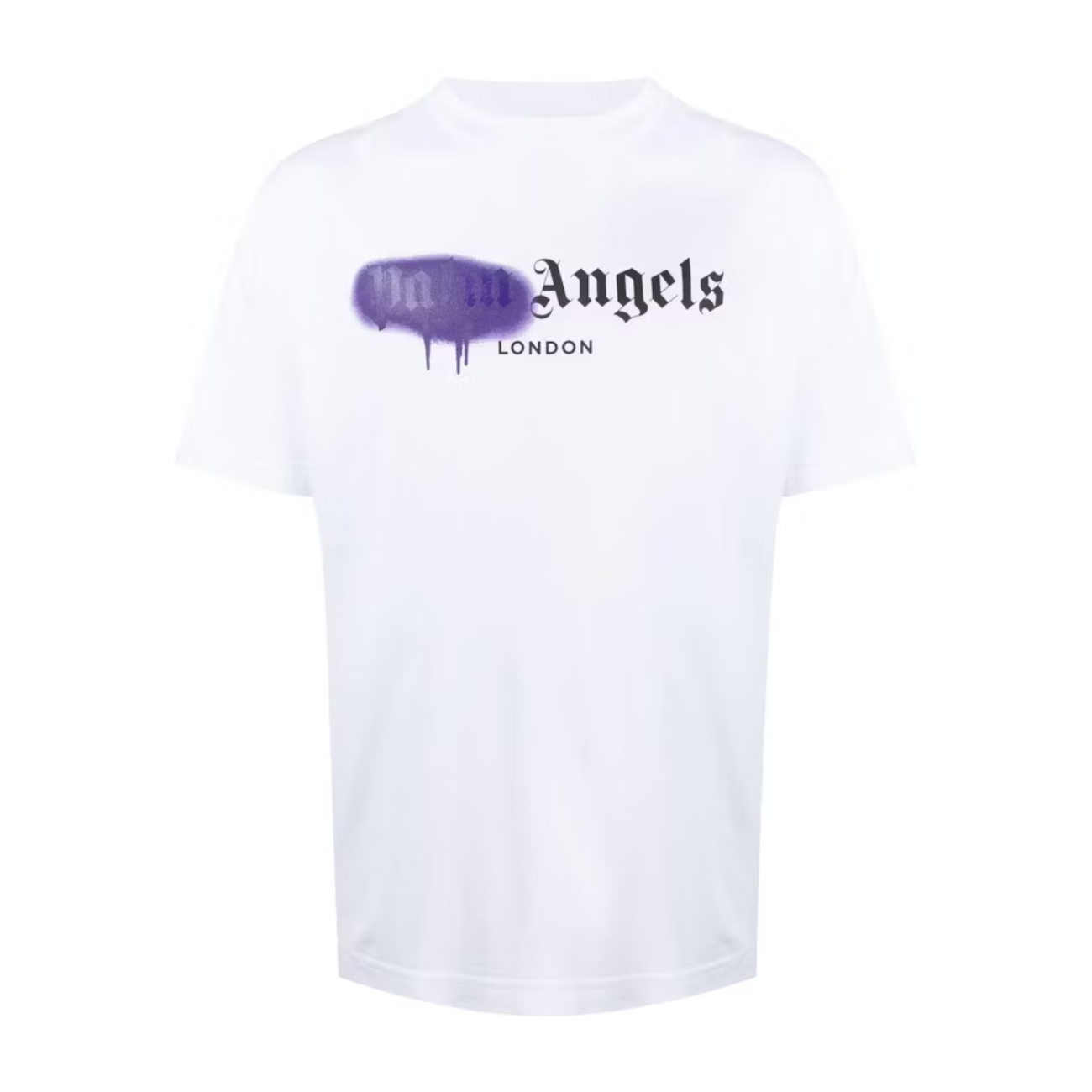 Polera Palm Angels Sprayed City London White