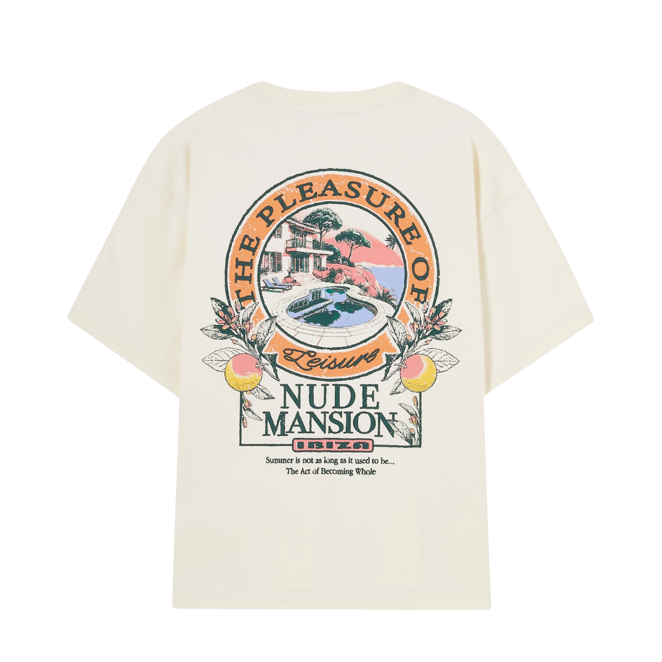 Polera Nude Mansion Egret