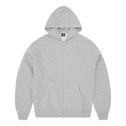 Poleron Corteiz Lundun Stitch Zip Heather Grey