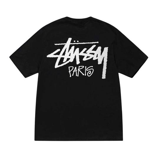 Polera Stussy Paris Chapter Black