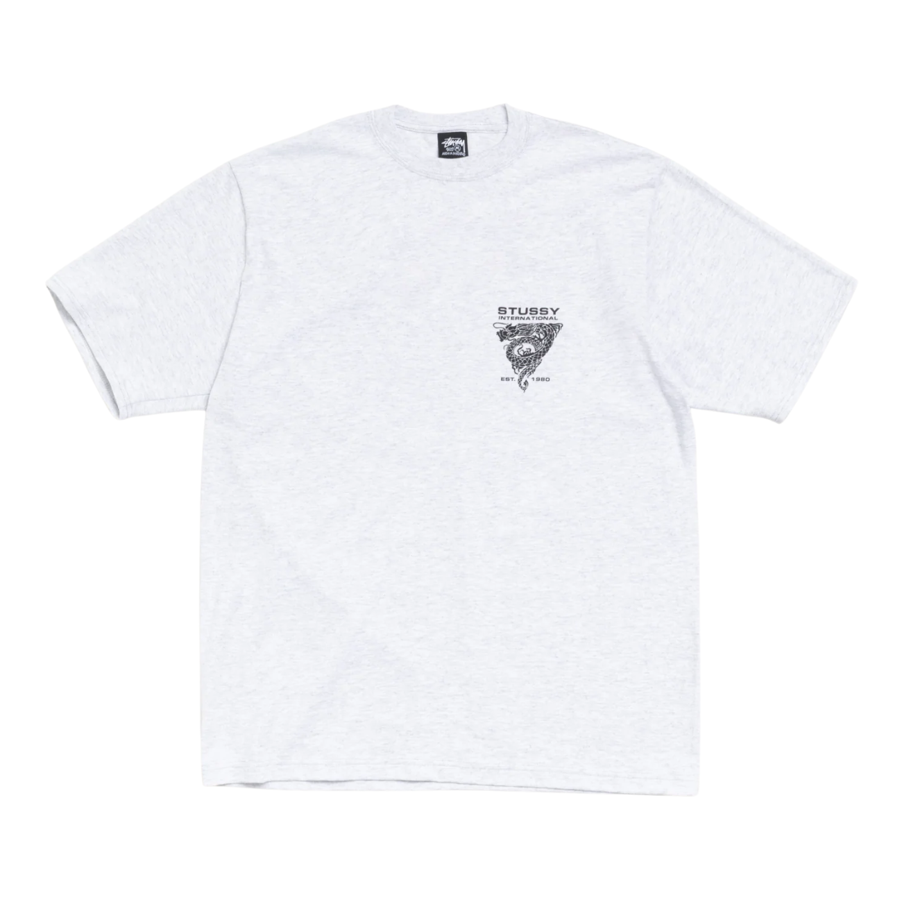 Polera Stussy Dragon Ash Heather