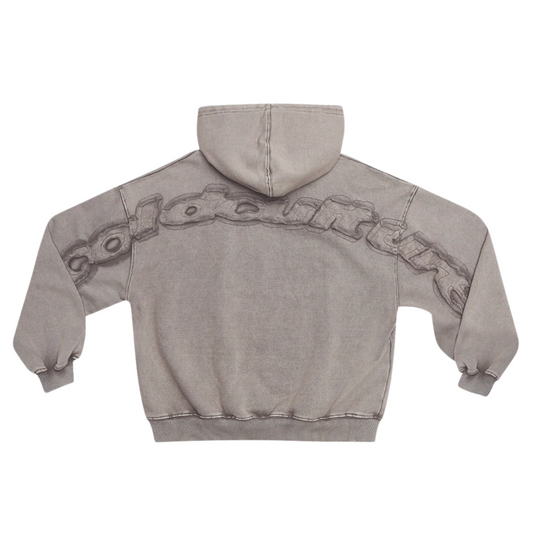 Poleron Cold Culture Distress Curved Grey