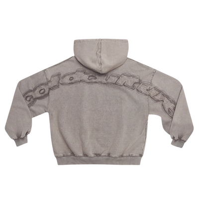 Poleron Cold Culture Distress Curved Grey