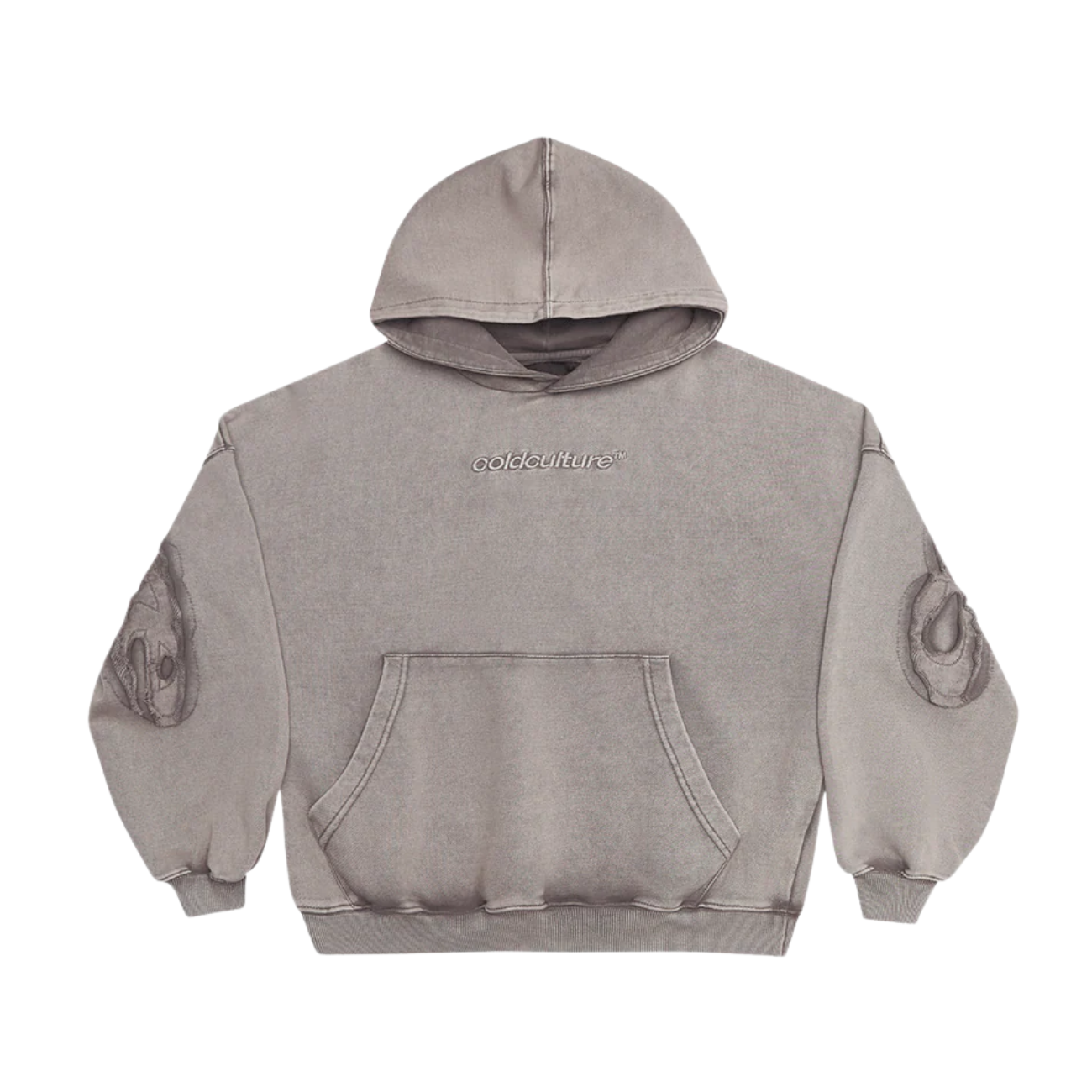 Poleron Cold Culture Distress Curved Grey