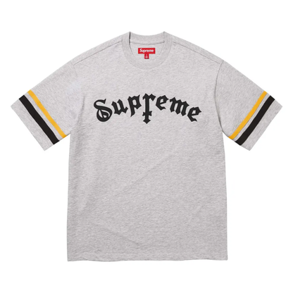 Polera Supreme Cross S/S Top Heather Grey
