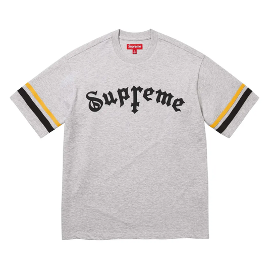Polera Supreme Cross S/S Top Heather Grey