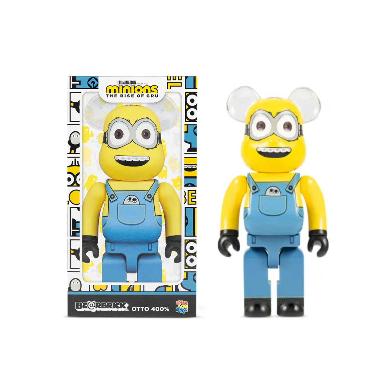 Bearbrick x Mi Villano Favorito Otto Minion 400%