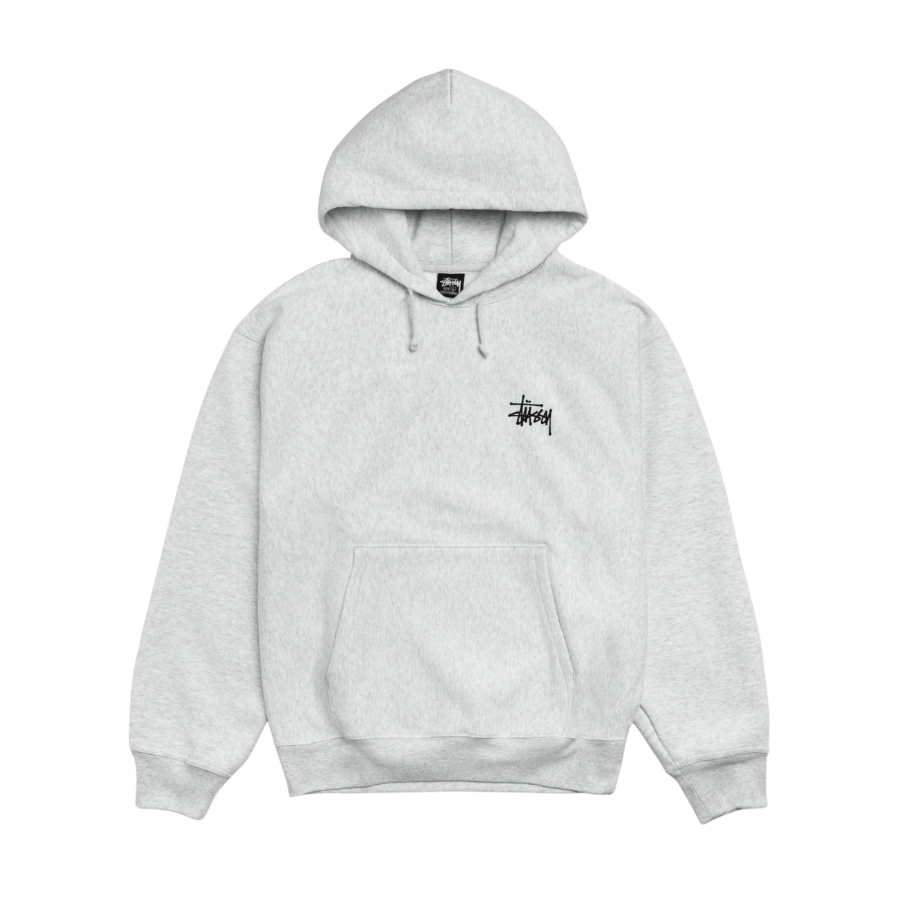 Poleron Stussy Basic Ash Heather