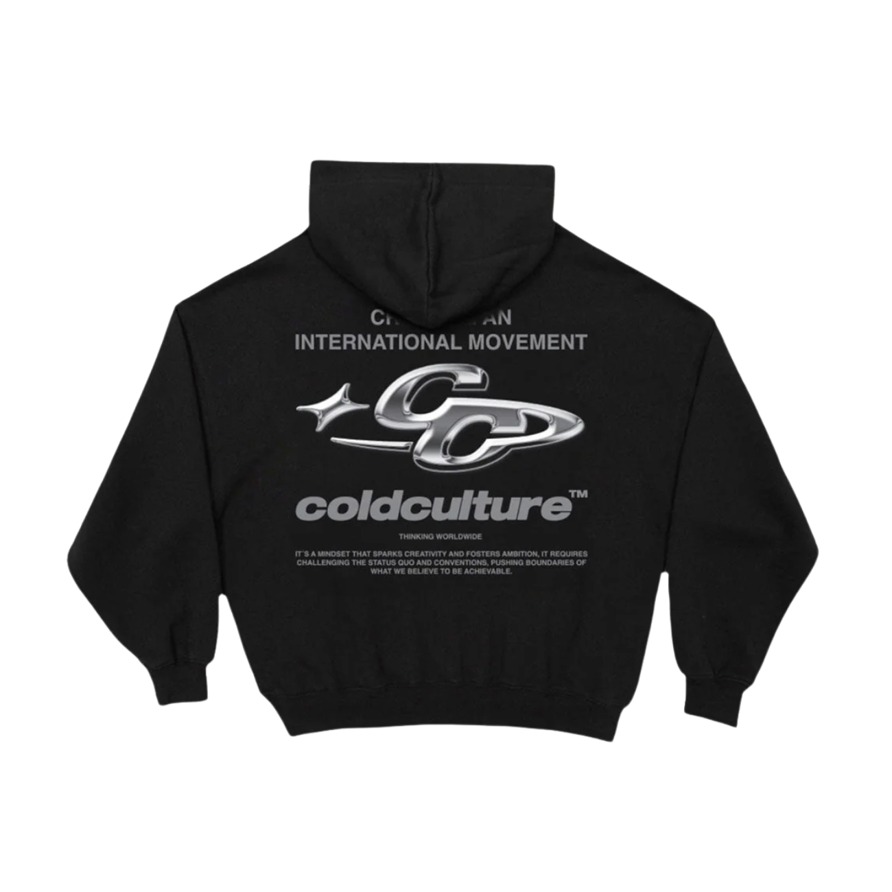 Poleron Cold Culture Sparkly Black