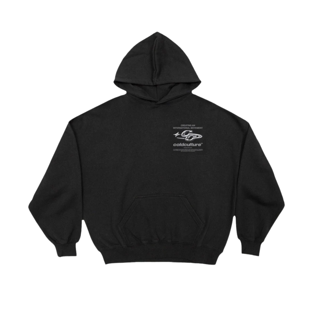 Poleron Cold Culture Sparkly Black