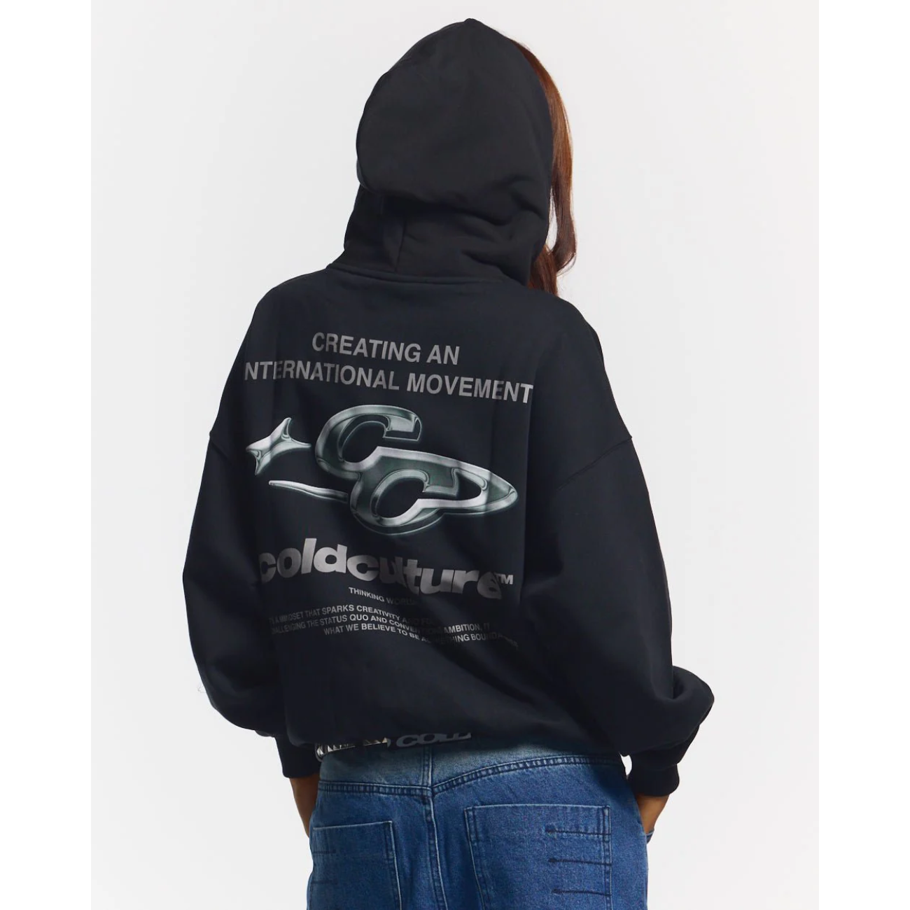 Poleron Cold Culture Sparkly Black