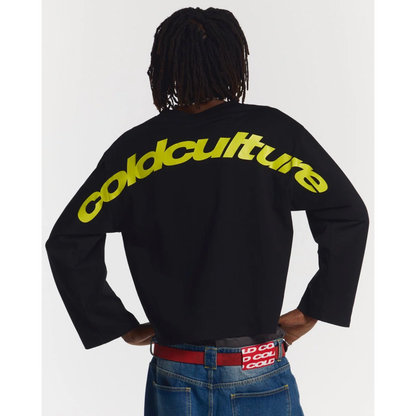 Polera Cold Culture Curved Longsleeve Black