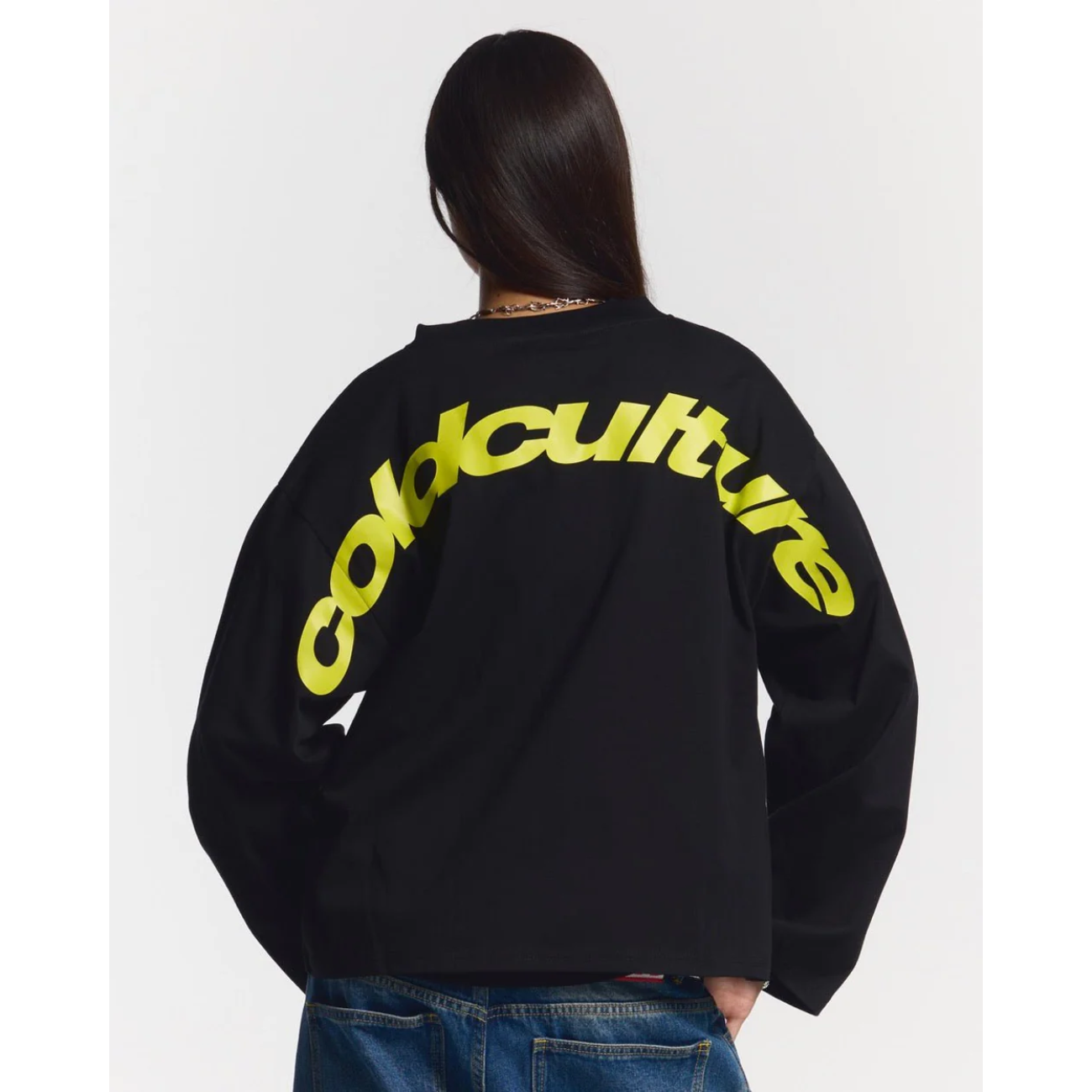 Polera Cold Culture Curved Longsleeve Black