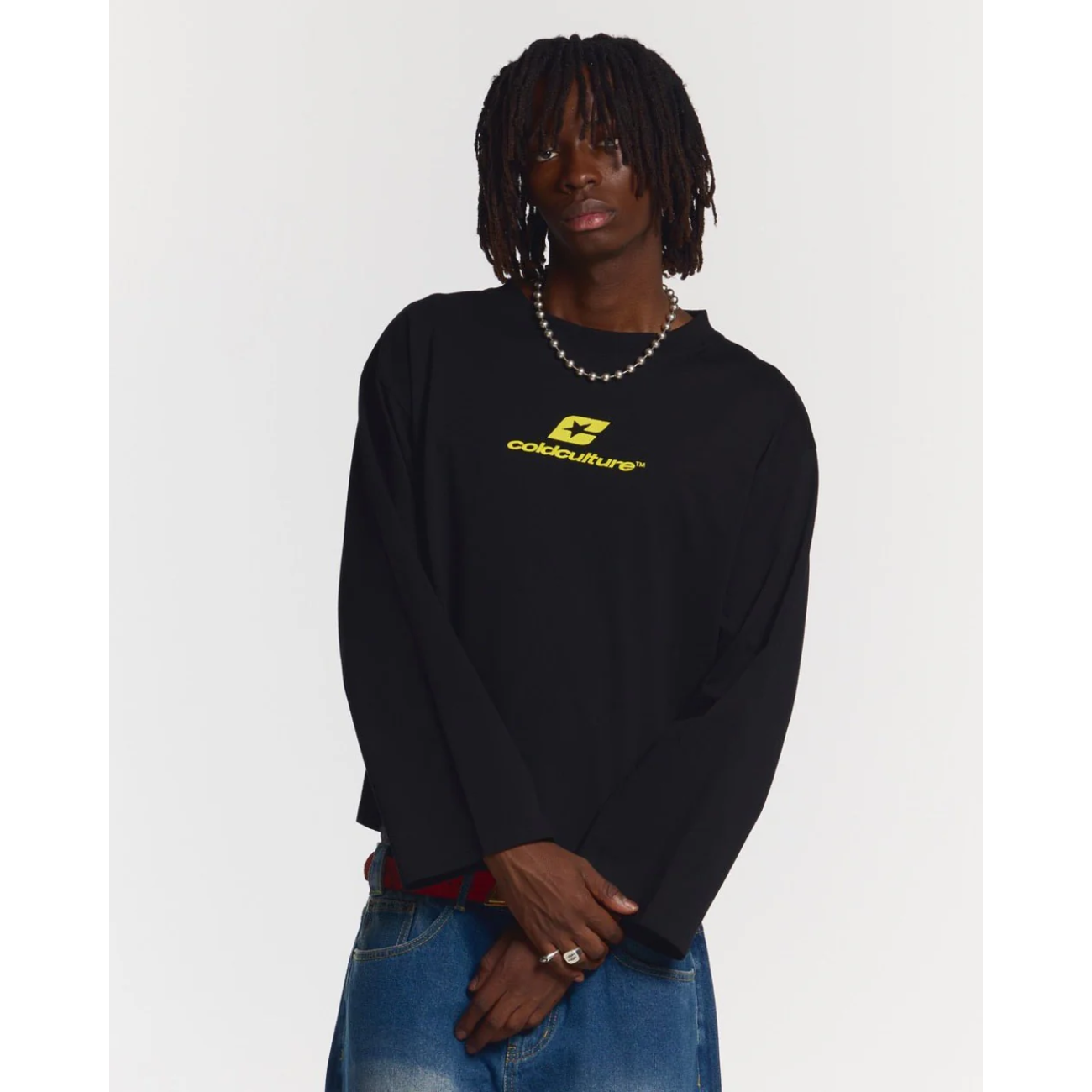 Polera Cold Culture Curved Longsleeve Black