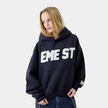 Poleron Eme Studios Class 3A Navy Oversized