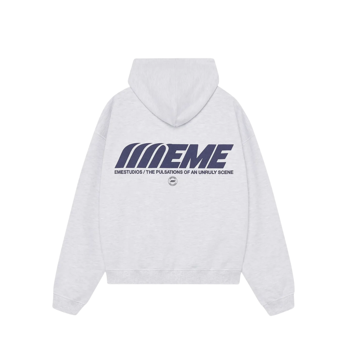 Poleron Eme Studios Peyas Heather Grey Oversized