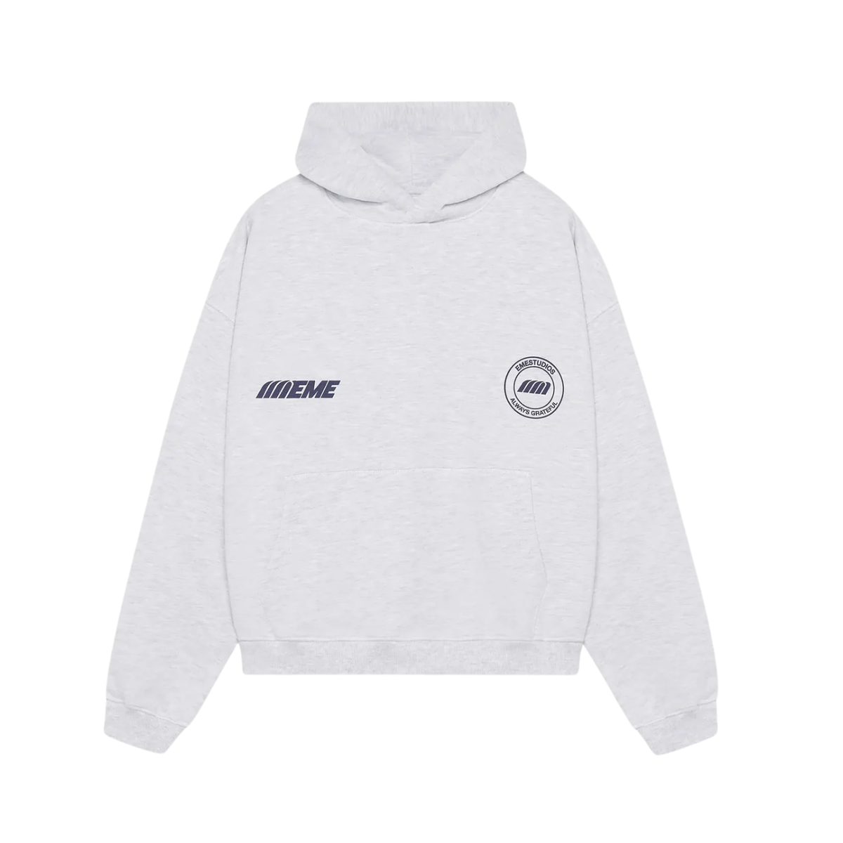 Poleron Eme Studios Peyas Heather Grey Oversized