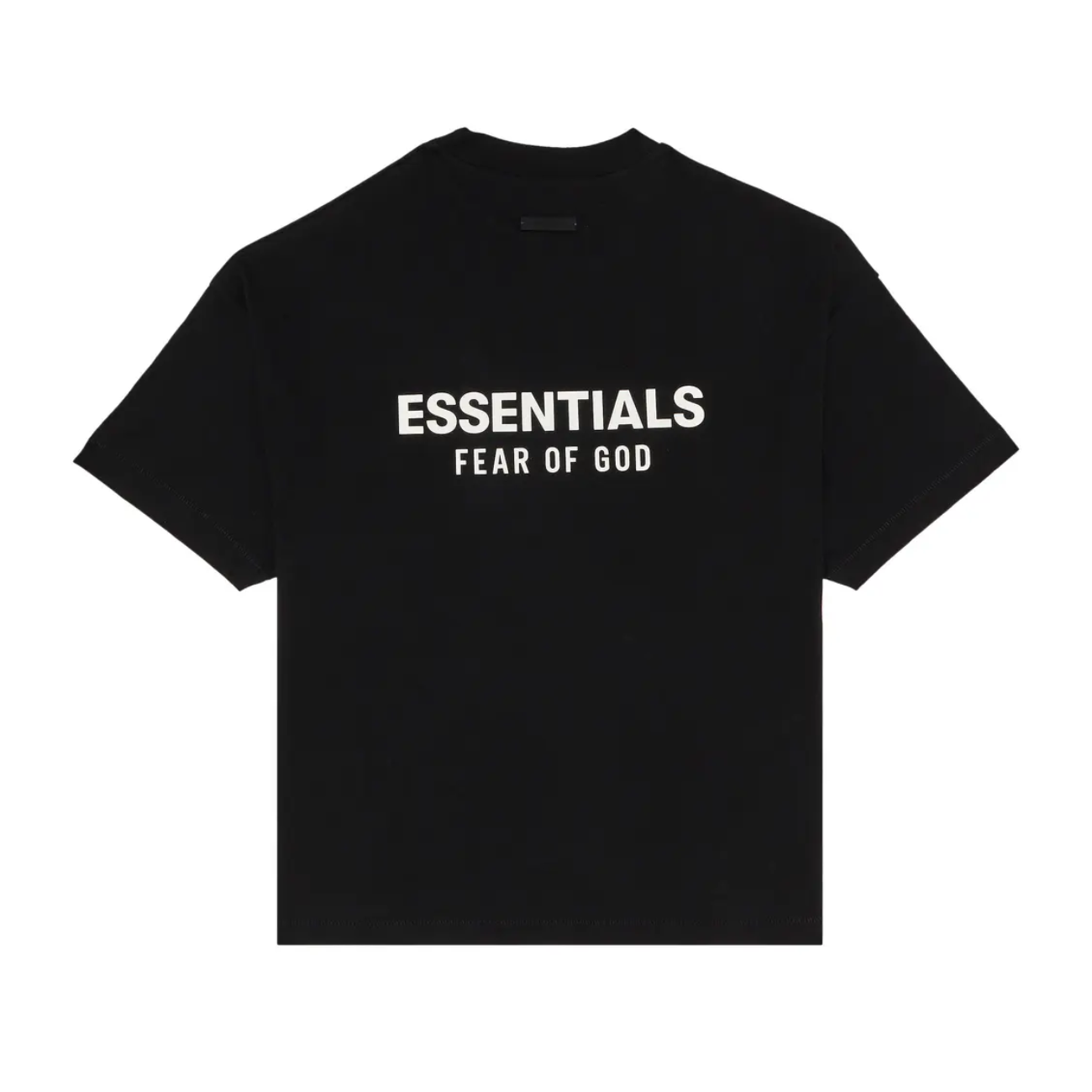 Polera Essentials Jersey Crewneck Black FW24