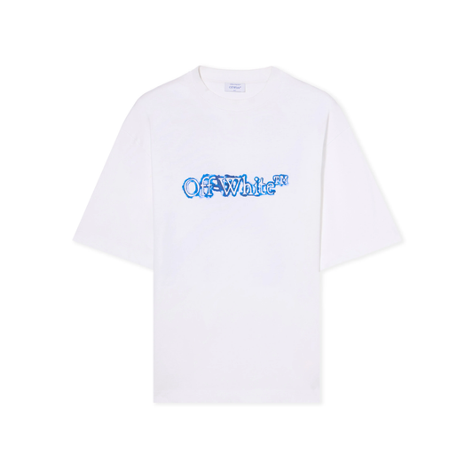 Polera Off-White Cloudy Arrow Skate White