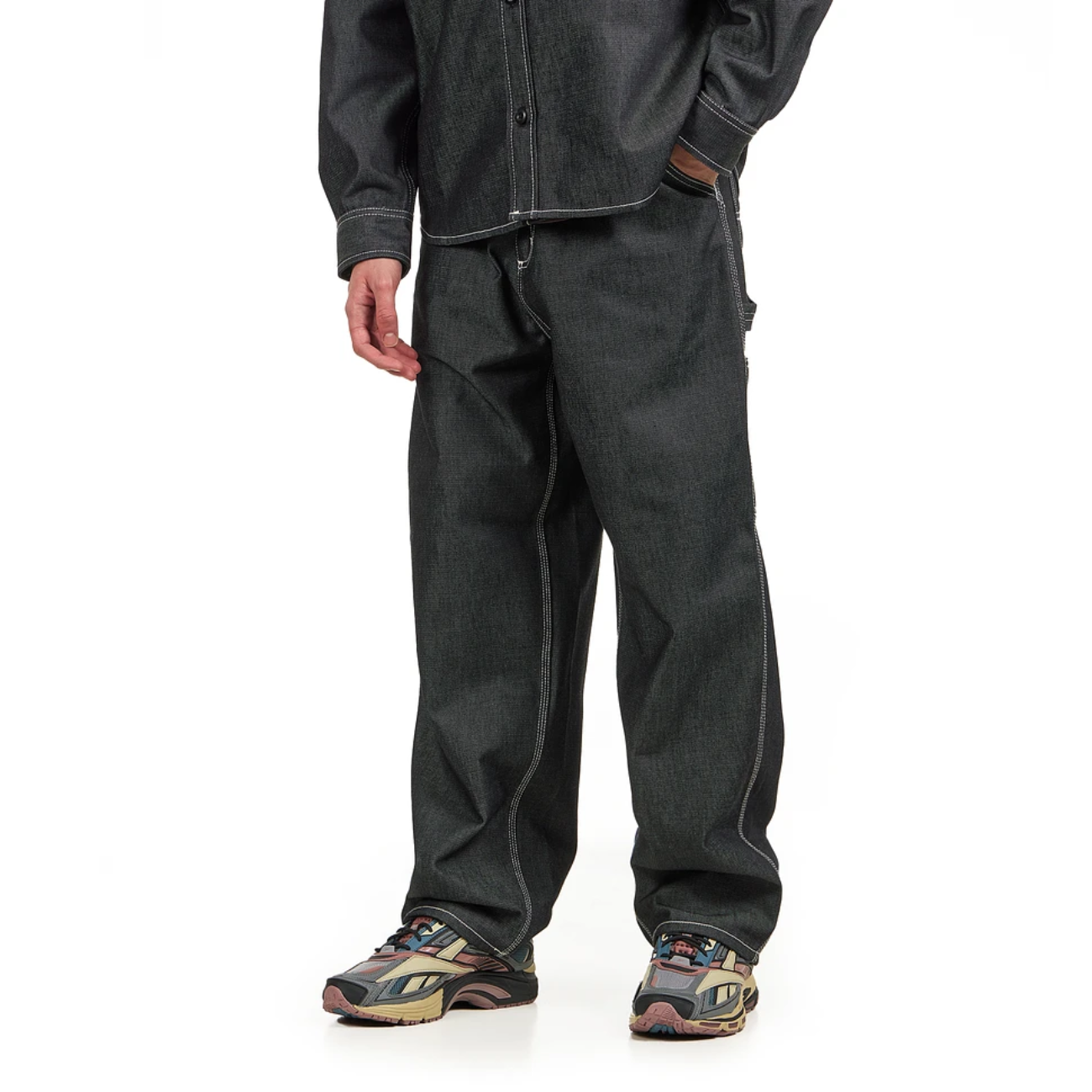 Pantalon Carhartt WIP OG Single Knee Black Rigid