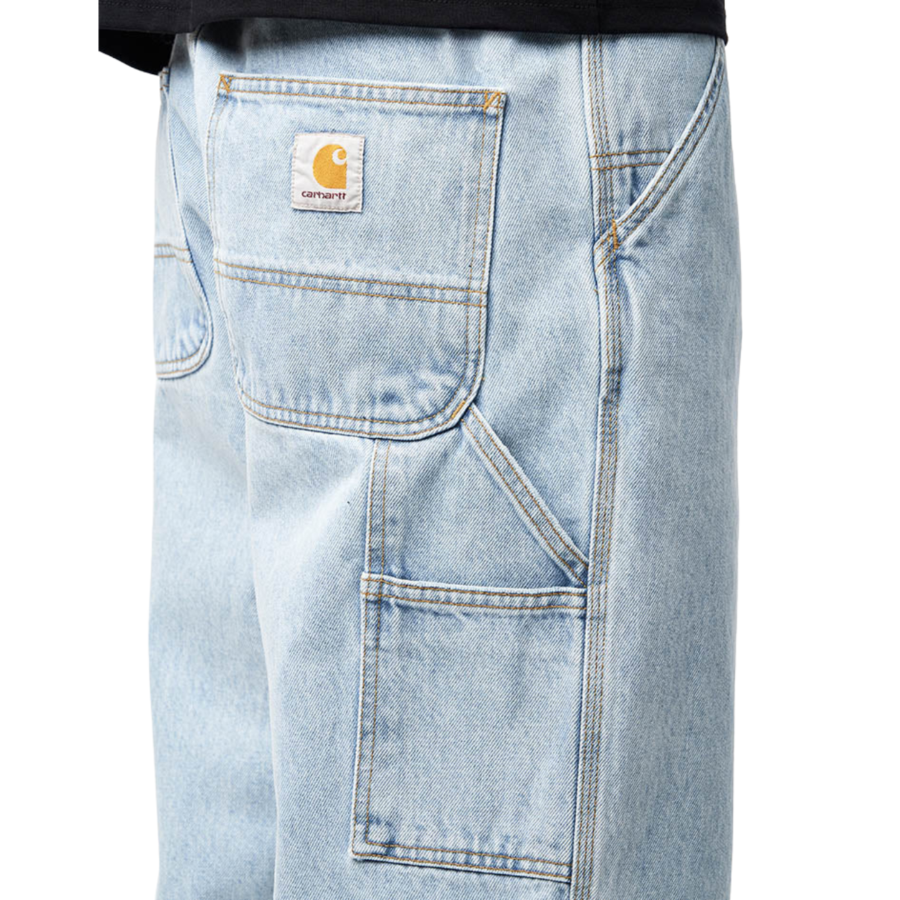Pantalon Carhartt WIP Single Knee Blue