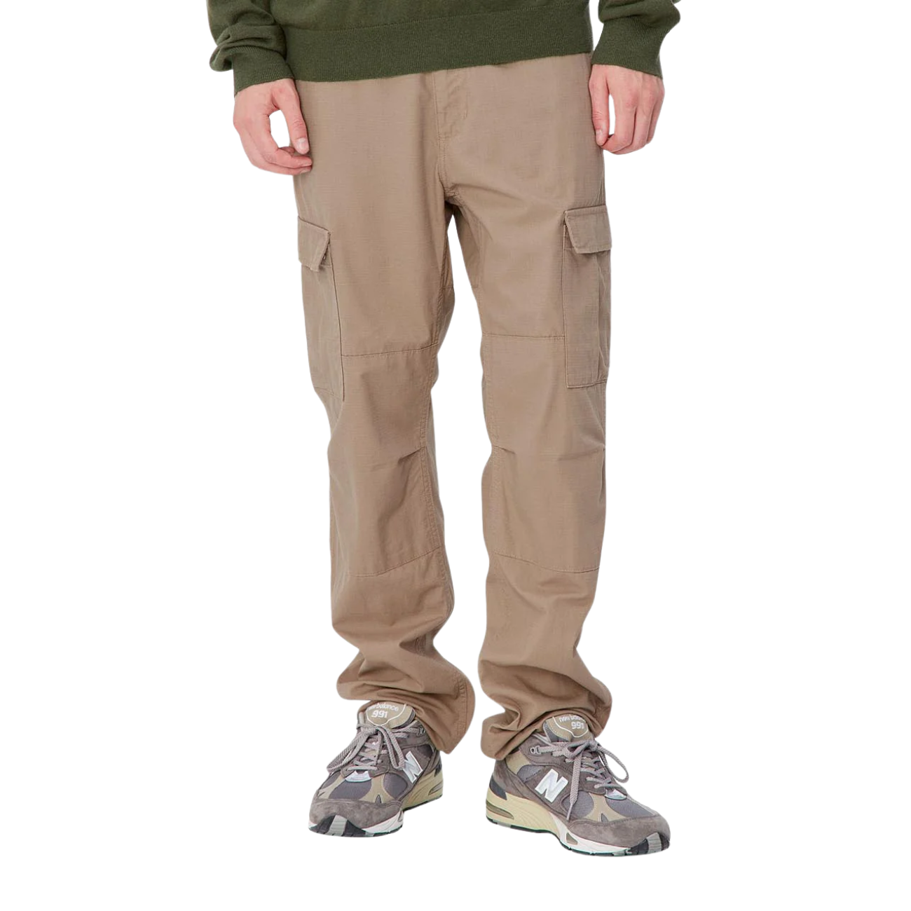 Pantalon Carhartt WIP Aviation Leather Rinsed