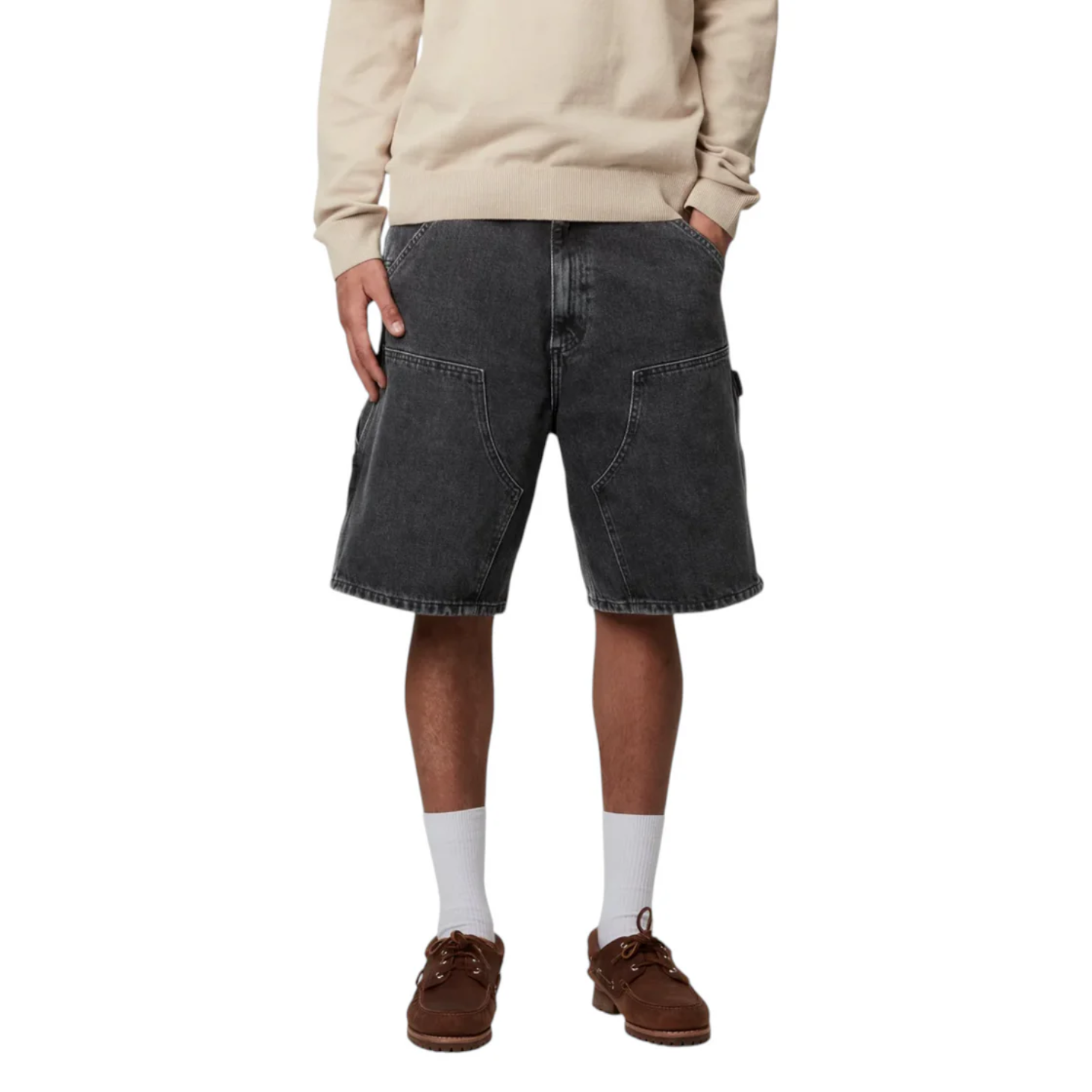 Short Carhartt WIP Double Knee Black