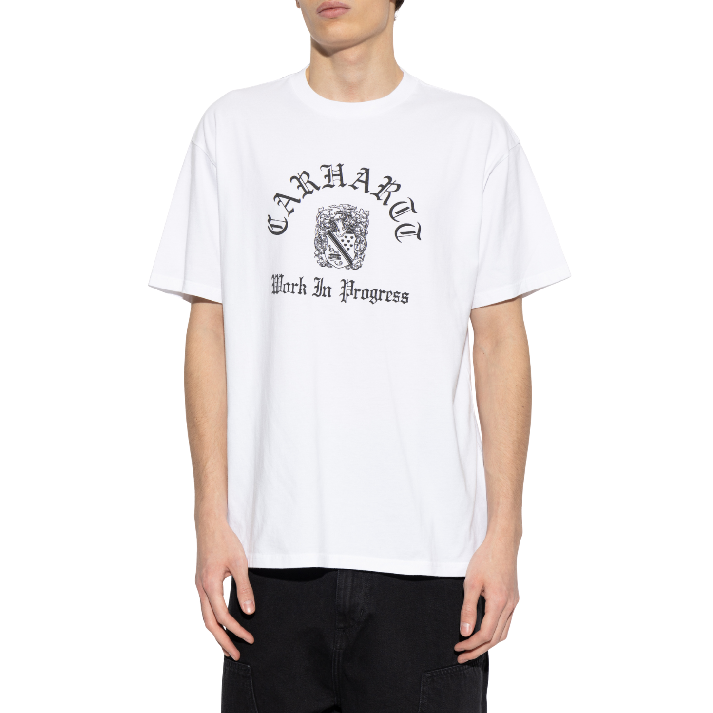 Polera Carhartt WIP S/S Coat Of Arms White