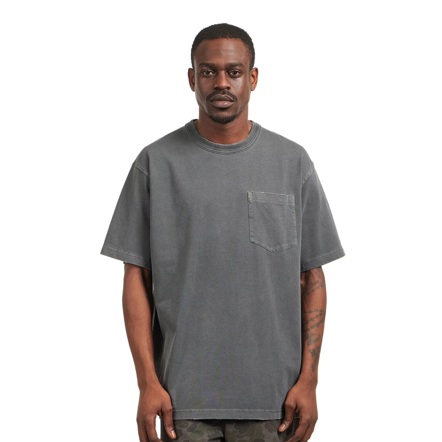 Polera Carhartt WIP S/S Torion Pocket Black Wash