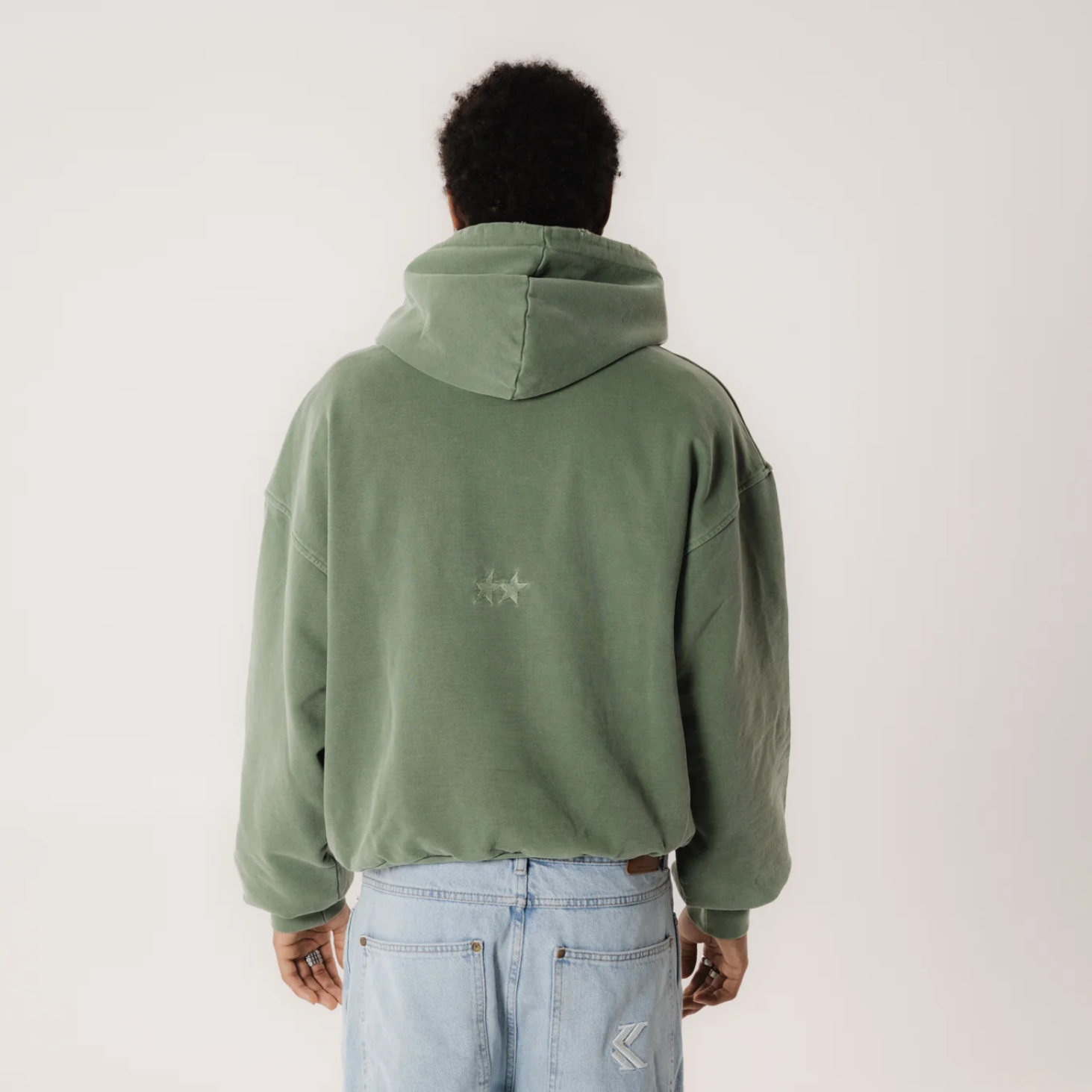 Poleron TwoJeys Pigment Dyed Green Icon