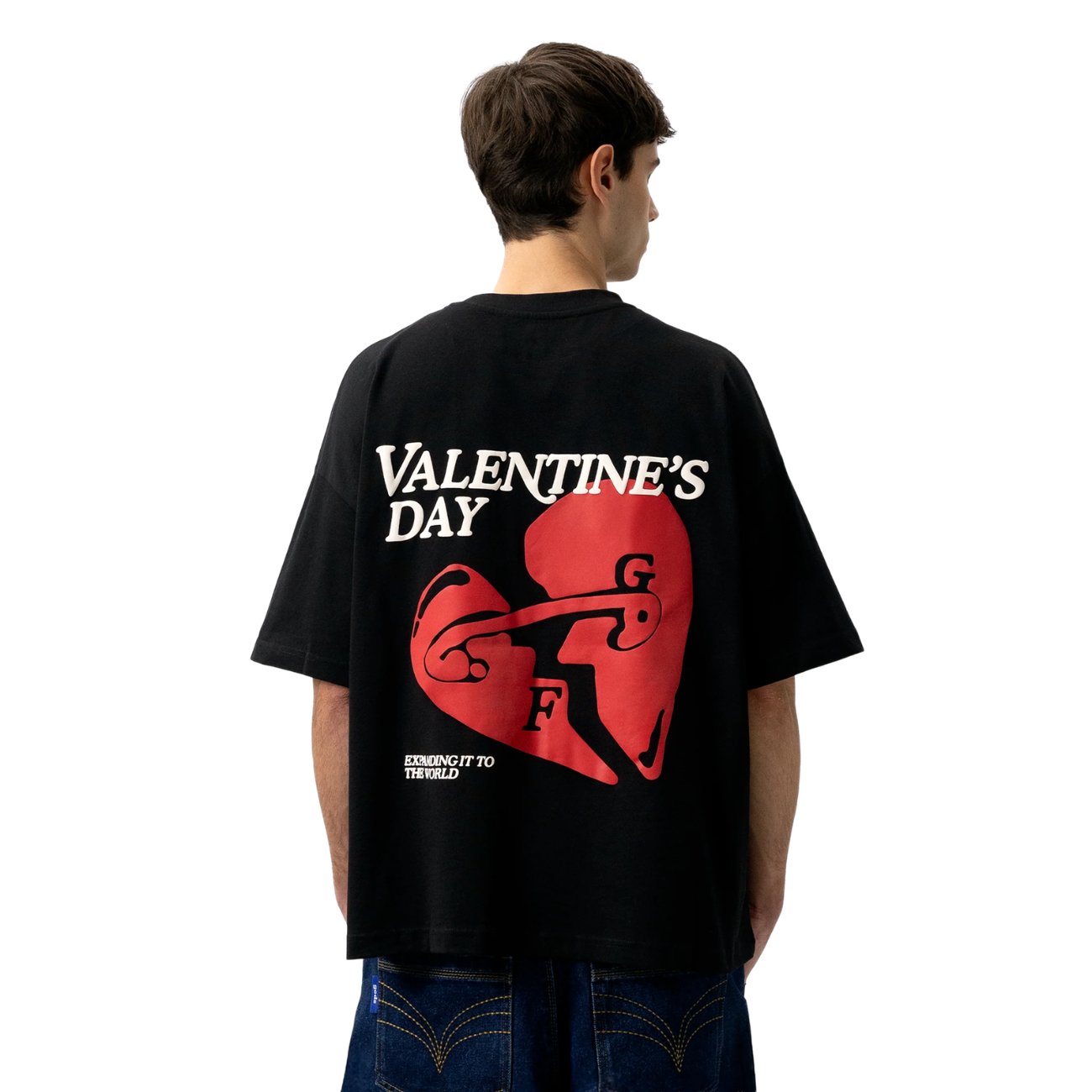 Polera Gods Brand Valentine’s Black