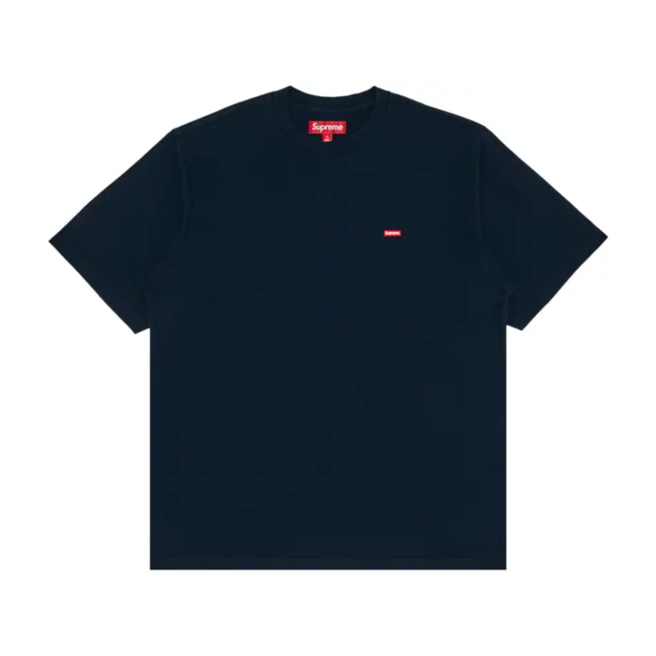 Polera Supreme Small Box Logo Navy