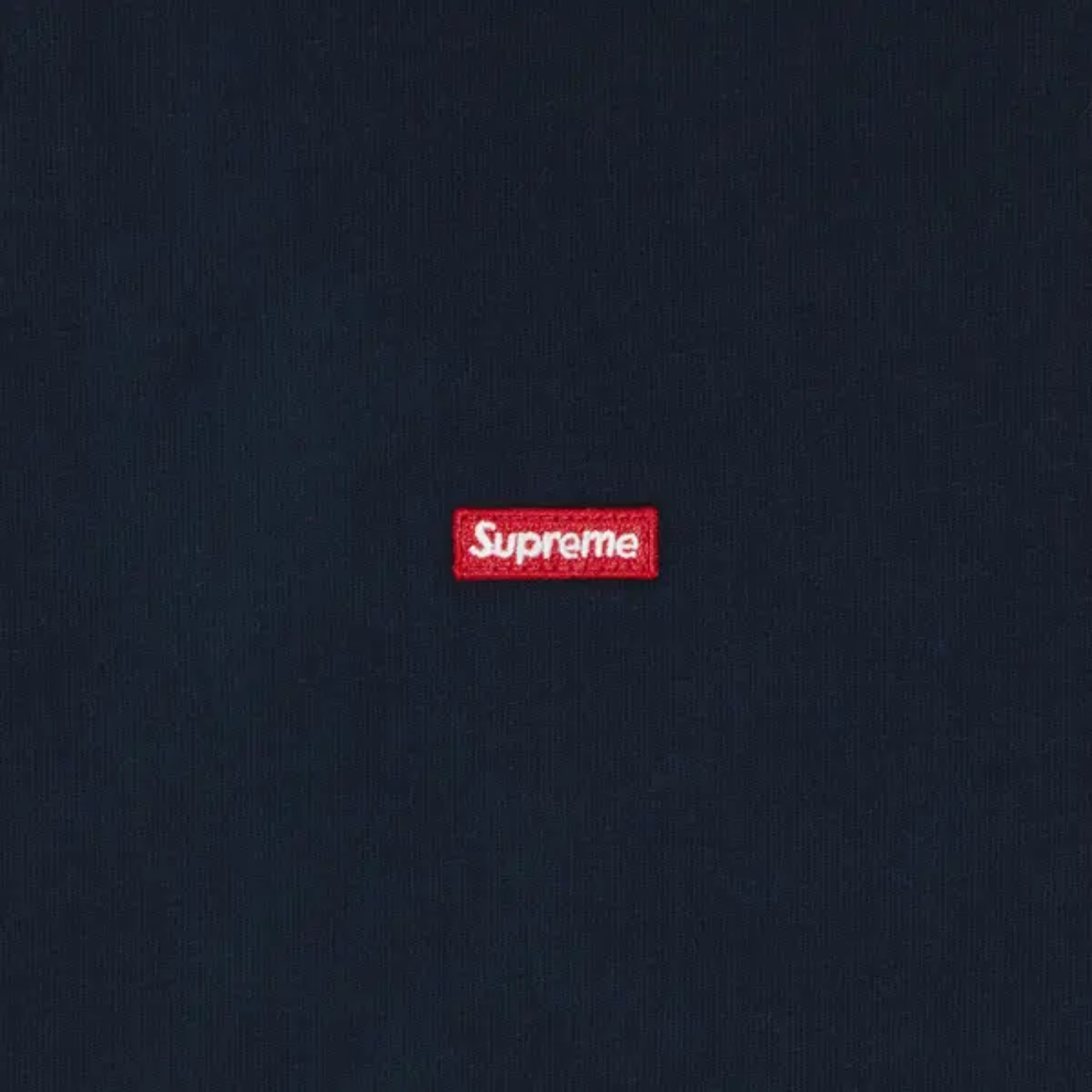 Polera Supreme Small Box Logo Navy