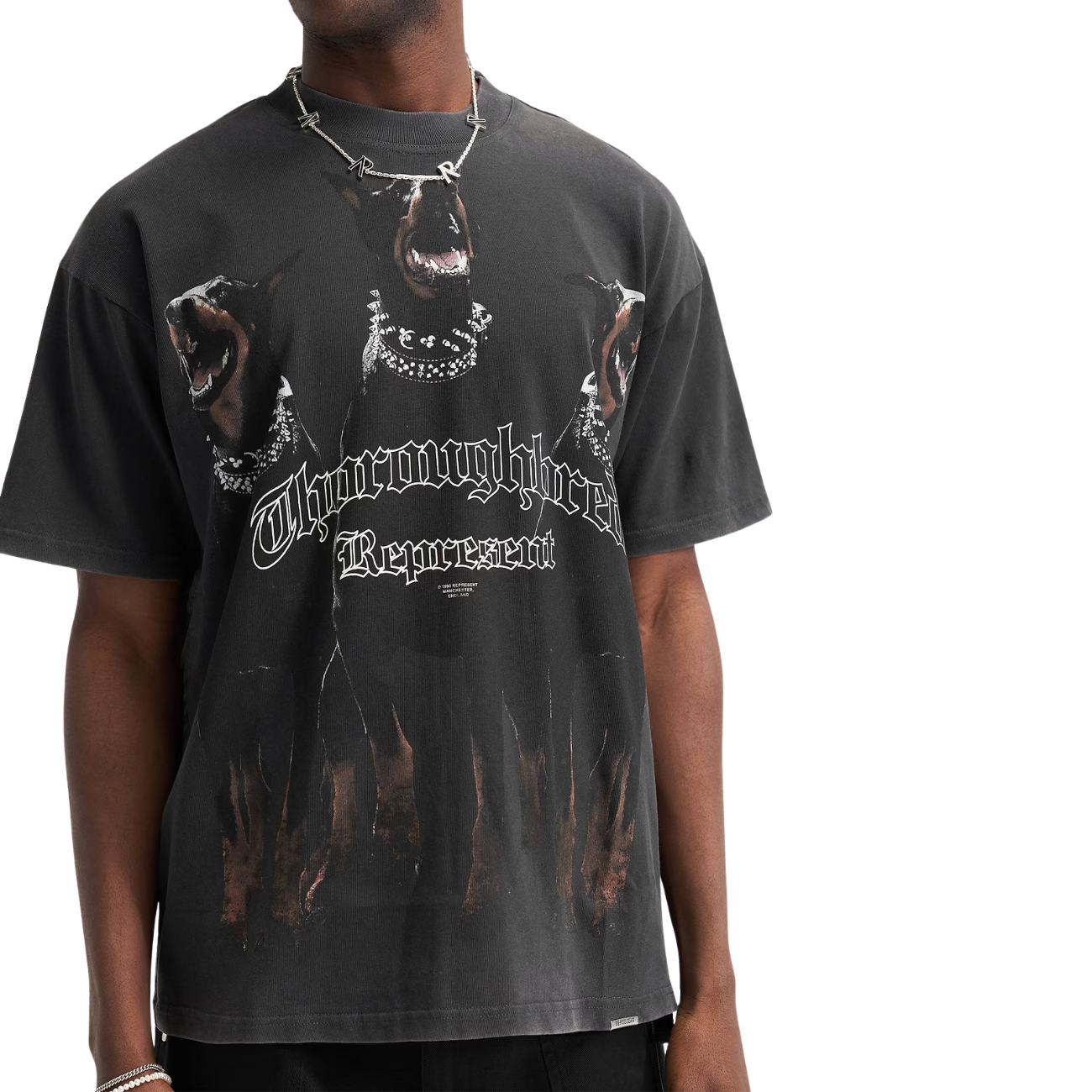 Polera Represent Thoroughbred Vintage Black