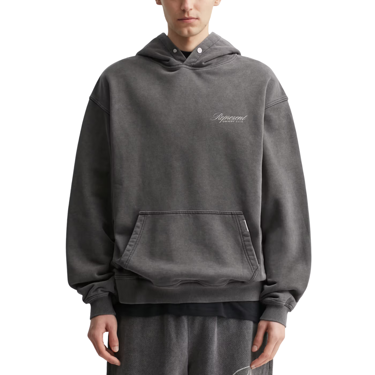 Poleron Represent Owners Club Script Vintage Grey