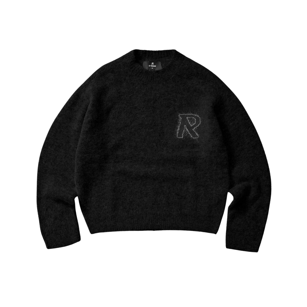 Sweater Represent Logo Knit Black